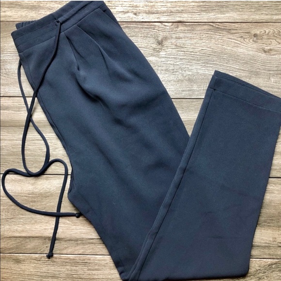 Lush Blue Drawstring Pant - Picture 2 of 3